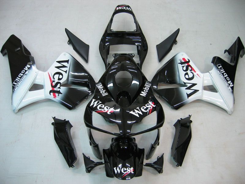 Fairings For Honda CBR 600 RR Black West (2003-2004)