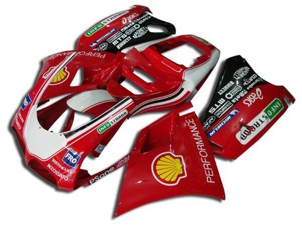 Fairings For Ducati - 996/748 1994-2002 Red Black