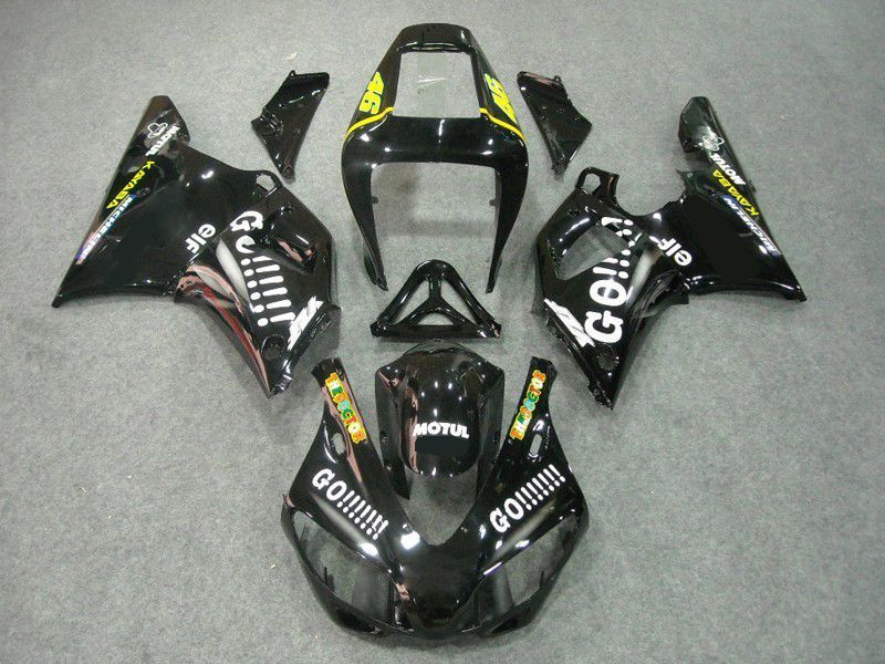 Fairings For Yamaha - YZF1000 R1 98-99 Black GO!!!