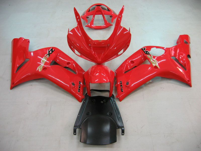 Fairings For Kawasaki ZX6R 636 Red Ninja (2003-2004)
