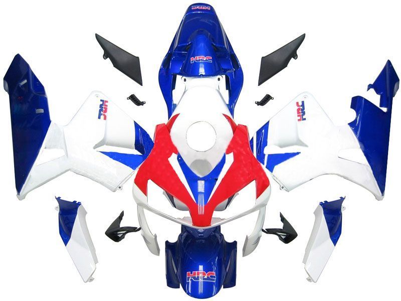 Fairings For Honda CBR 600 RR Red Whit Blue HRC (2003-2004)