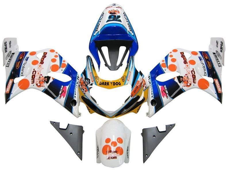 Fairings For Suzuki GSXR 600 Multi-Color pepephone GSXR (2001-2003)