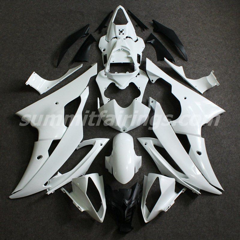 Unpainted Fairings For Yamaha R6 08 - 12 Aftermarket ABS