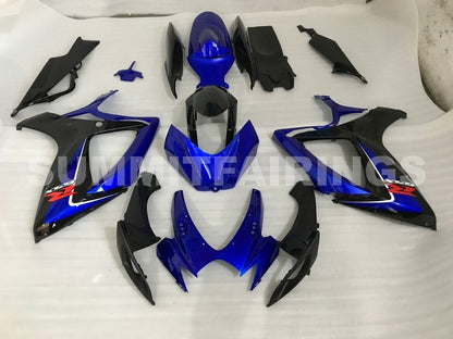 Fairings For Suzuki - GSXR600-750 K6 06-07 Blue and Black