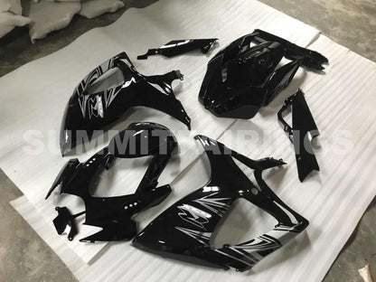 Fairings For Suzuki - GSXR600-750 K6 06-07 Black Silver