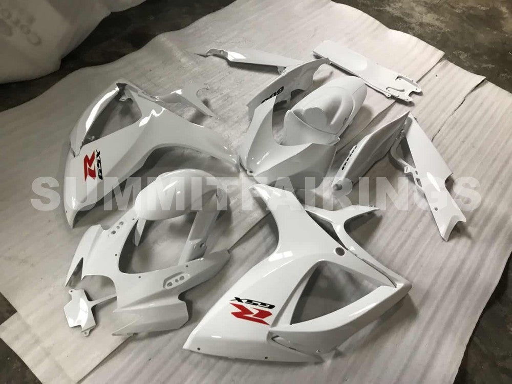 Fairings For Suzuki GSXR 600 750 White GSXR (2006-2007)