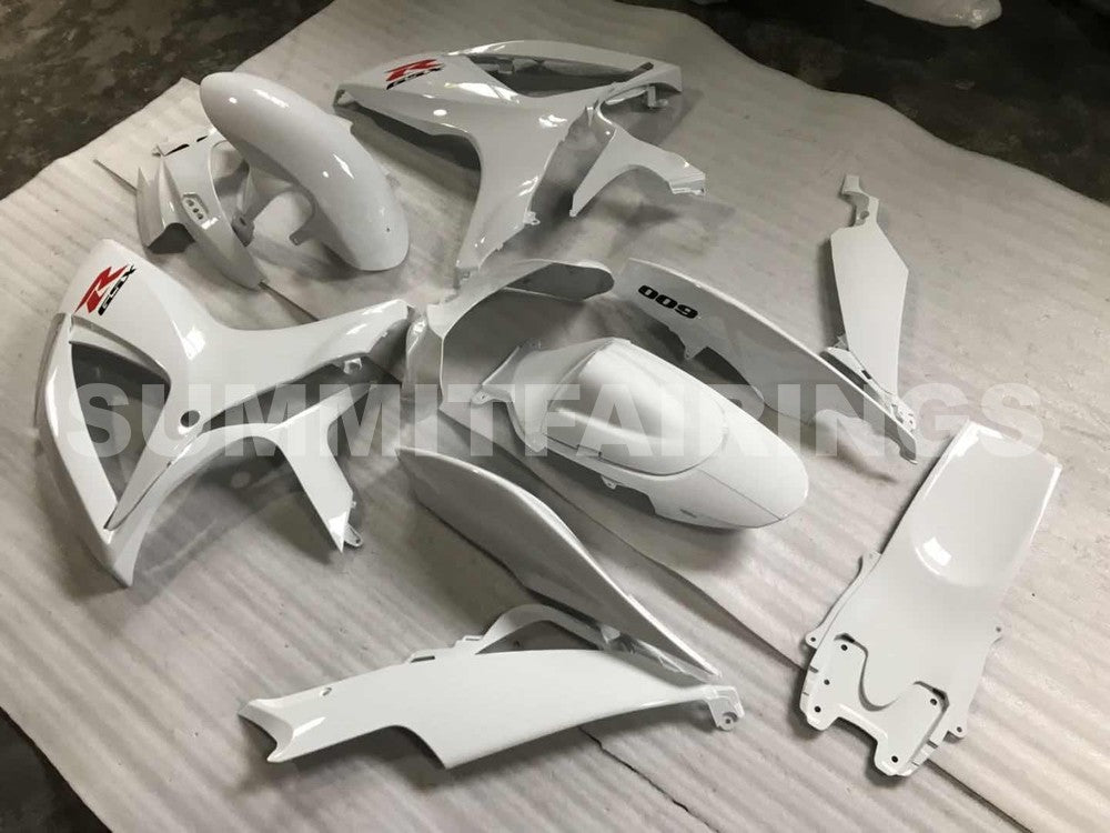 Fairings For Suzuki GSXR 600 750 White GSXR (2006-2007)
