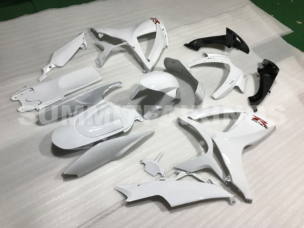 Fairings For Suzuki GSXR 600 750 White GSXR (2006-2007)