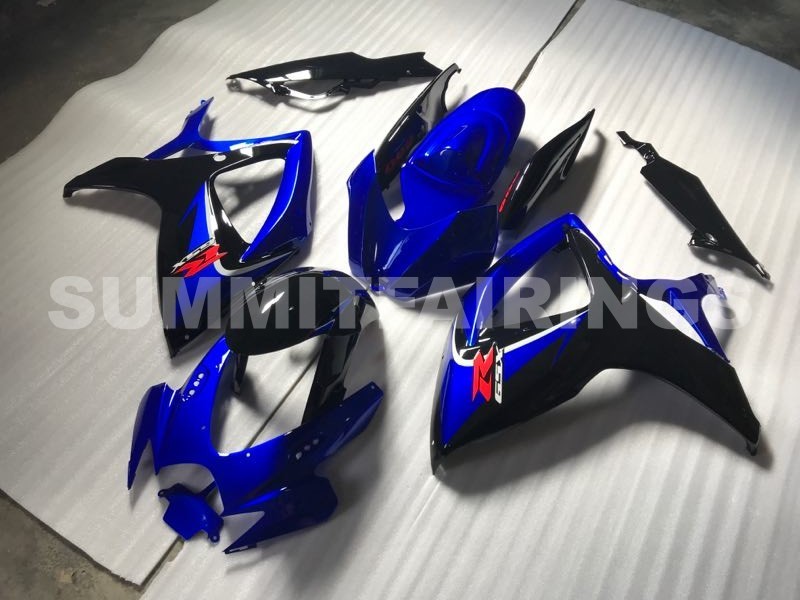 Fairings For Suzuki - GSXR600-750 K6 06-07 Blue and Black