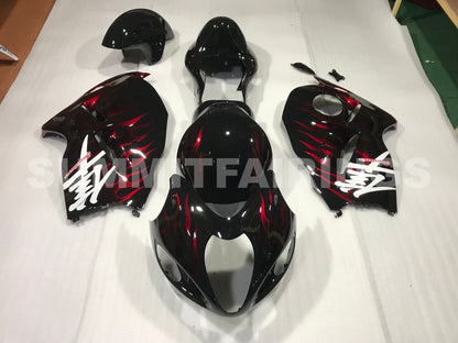 Fairings For Suzuki GSX1300R Hayabusa (1996-2007) Red Flame