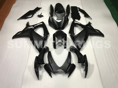 Fairings For Suzuki GSXR 600 750 Black Matte GSXR (2006-2007)