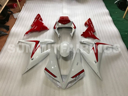 Fairings For Yamaha YZF-R1 White Red R1 (2002-2003)