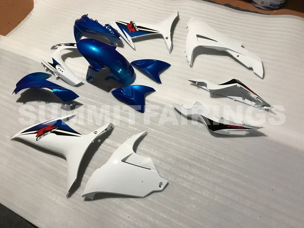 Fairings For Suzuki GSX-R600 / 750, 2011-2021 - White & Blue