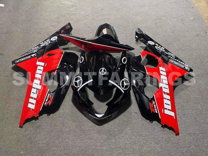 Fairings For Suzuki GSXR 600 750 (2004-2005) Black Red