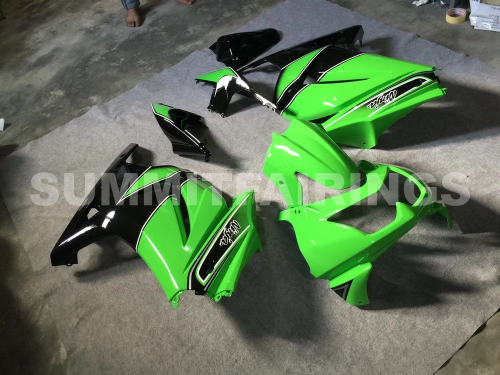 Fairings For Kawasaki Ninja ZX-250R EX250(2008-2012) Green Black