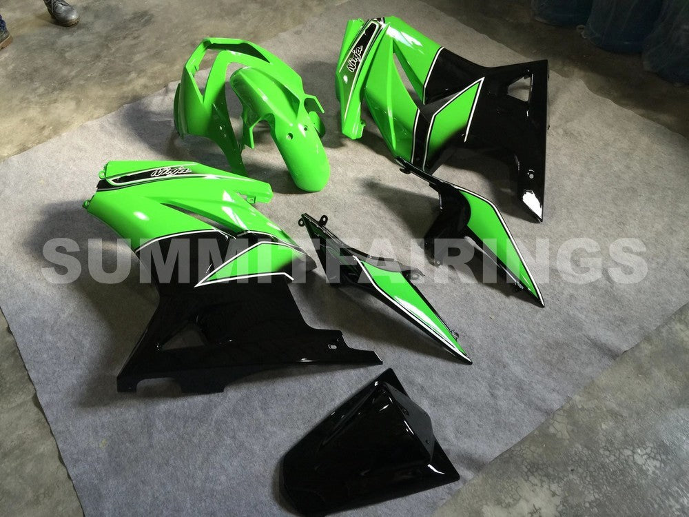 Fairings For Kawasaki Ninja ZX-250R EX250(2008-2012) Green Black