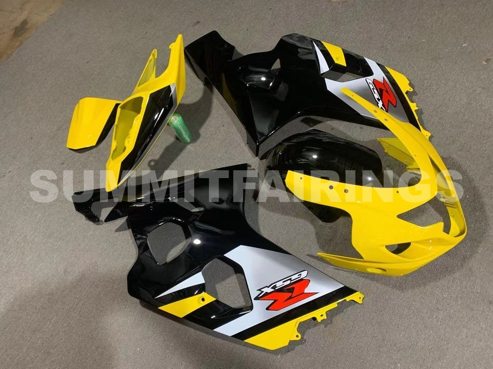 Fairings For Suzuki GSXR 600 750 Yellow & Black GSXR (2004-2005)