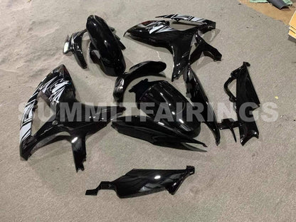 Fairings For Suzuki - GSXR600-750 K6 06-07 Black Silver