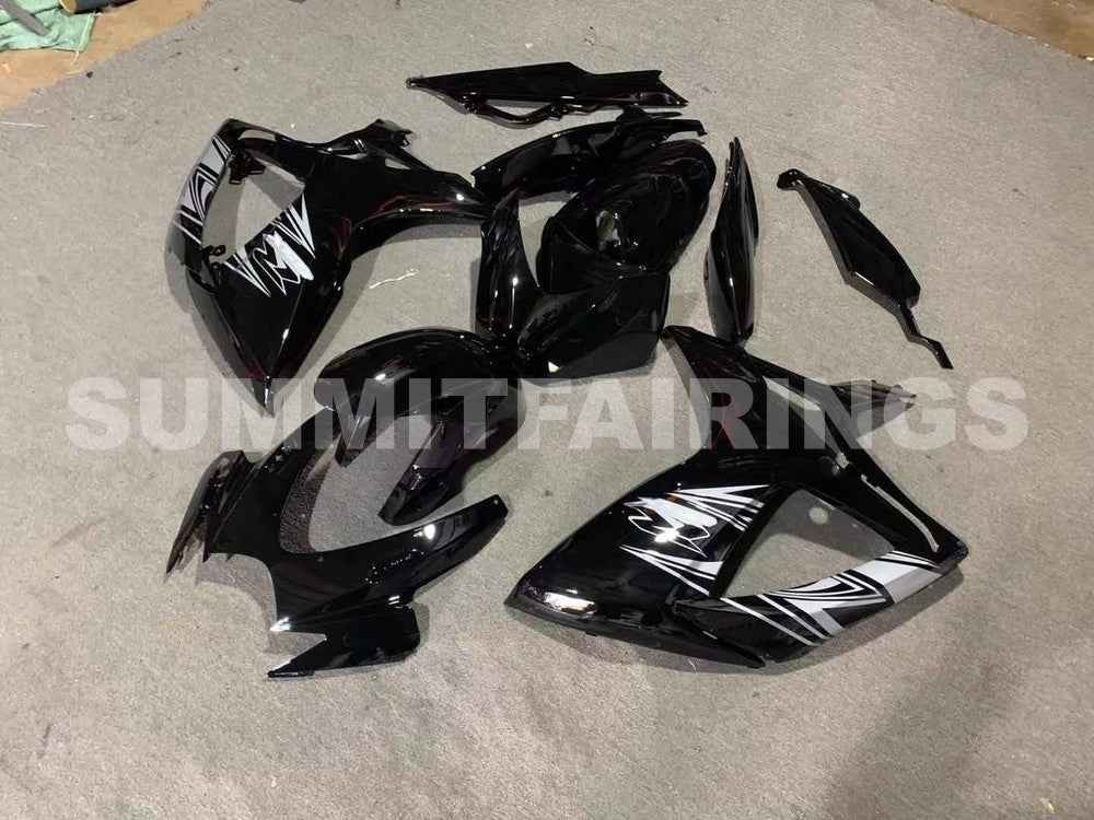 Fairings For Suzuki - GSXR600-750 K6 06-07 Black Silver