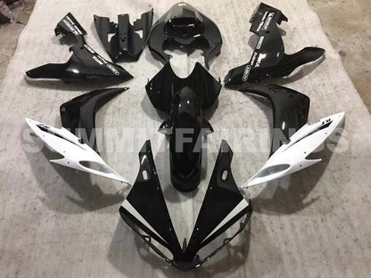 Fairings For Yamaha YZF-R1 Black White R1 (2004-2006)