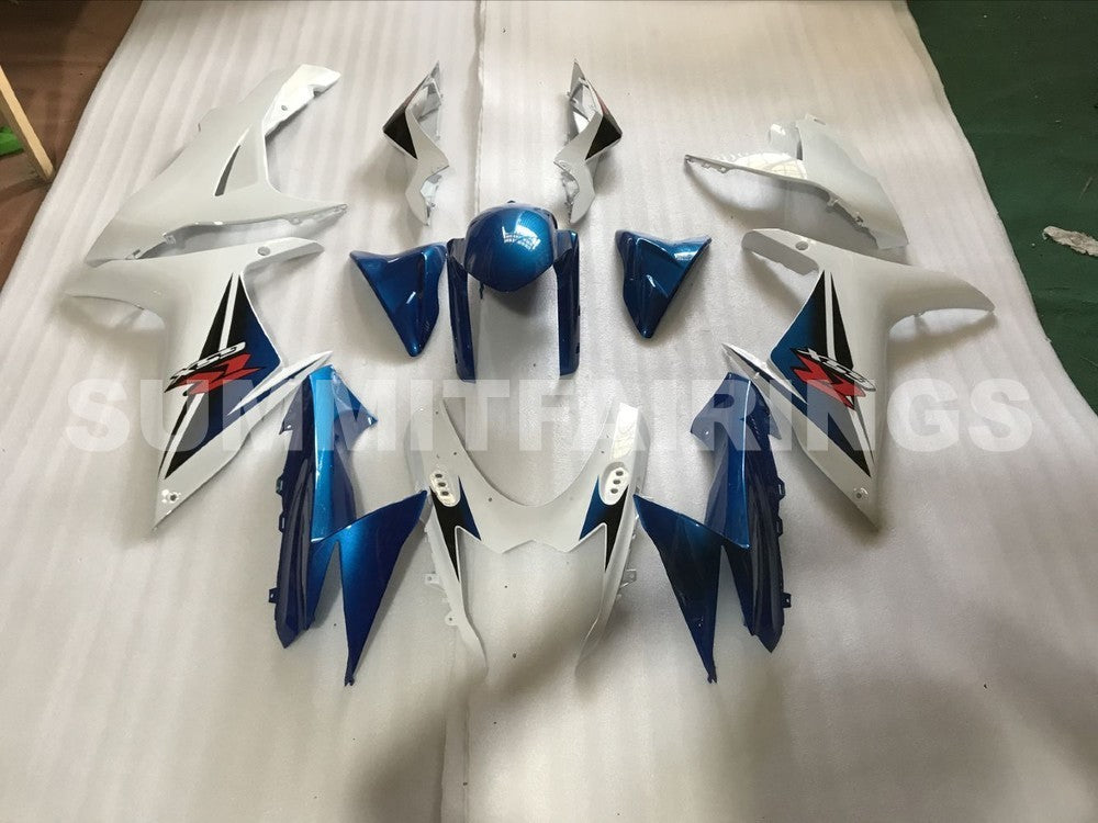 Fairings For Suzuki GSX-R600 / 750, 2011-2021 - White & Blue