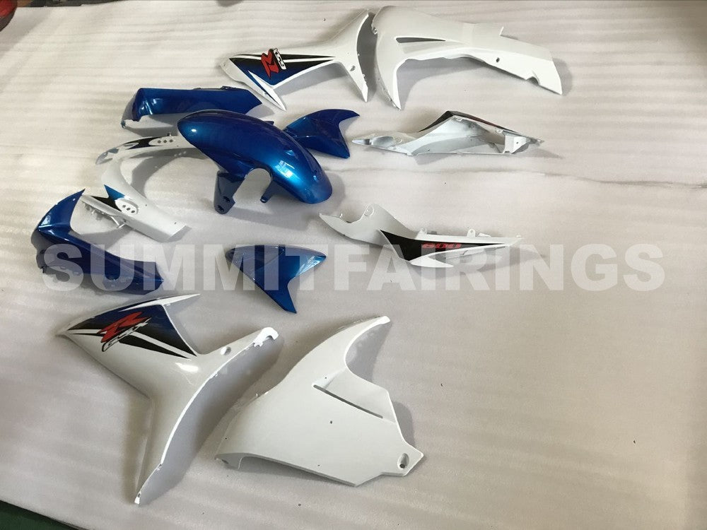 Fairings For Suzuki GSX-R600 / 750, 2011-2021 - White & Blue