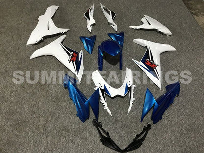 Fairings For Suzuki GSX-R600 / 750, 2011-2021 - White & Blue