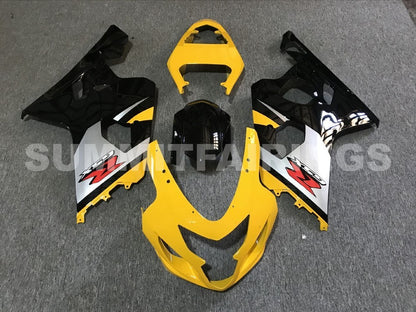 Fairings For Suzuki GSXR 600 750 Yellow & Black GSXR (2004-2005)