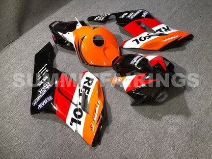 Fairings For Honda CBR 1000 RR, 2004-2005 - Black & Orange