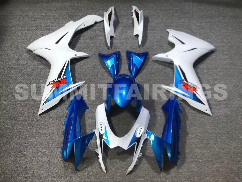 Fairings For Suzuki GSX-R600 / 750, 2011-2021 - White & Blue