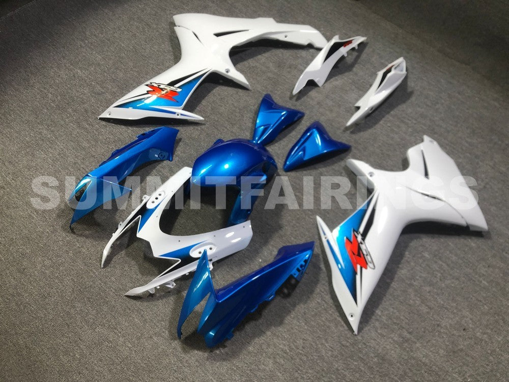 Fairings For Suzuki GSX-R600 / 750, 2011-2021 - White & Blue