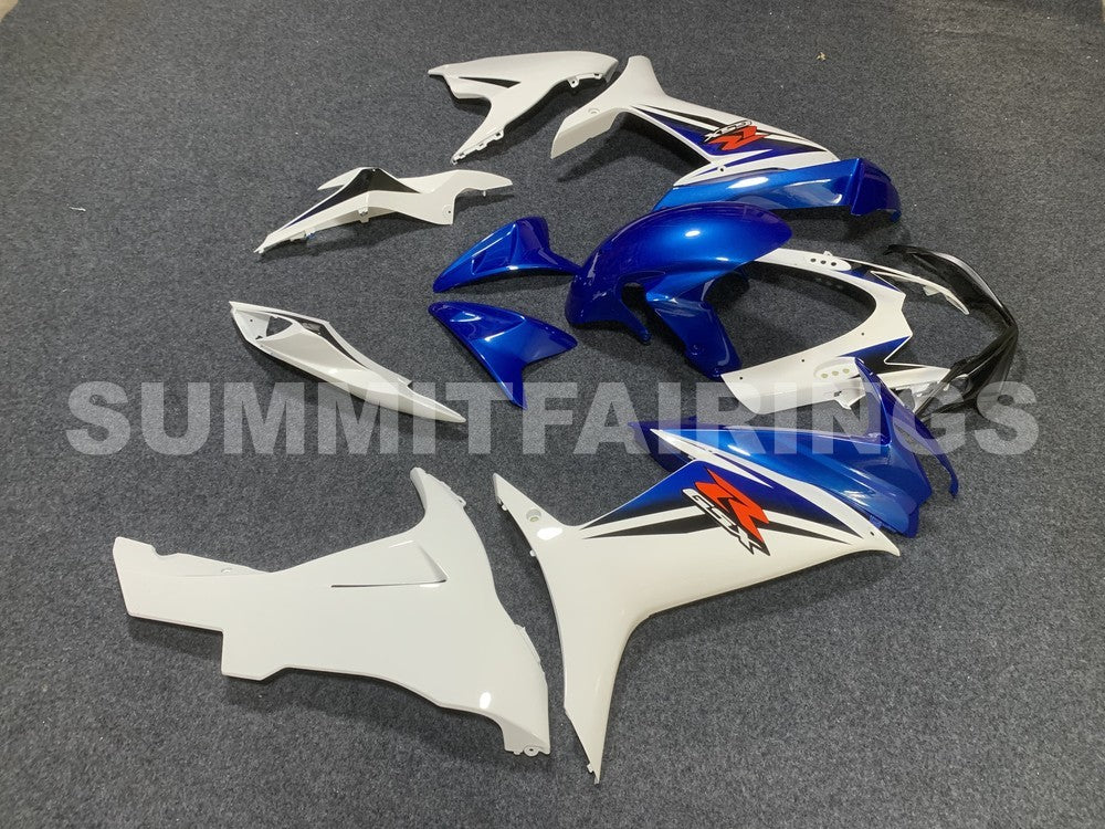 Fairings For Suzuki GSX-R600 / 750, 2011-2021 - White & Blue