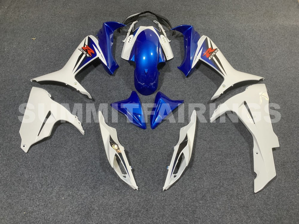 Fairings For Suzuki GSX-R600 / 750, 2011-2021 - White & Blue