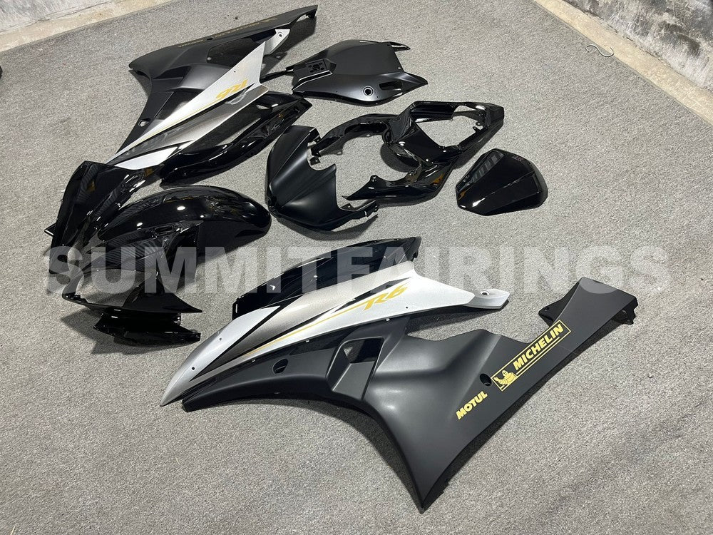 Fairings For Yamaha YZF-R6 Black White R6 (2006-2007)