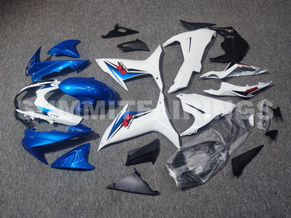 Fairings For Suzuki GSX-R600 / 750, 2011-2021 - White & Blue