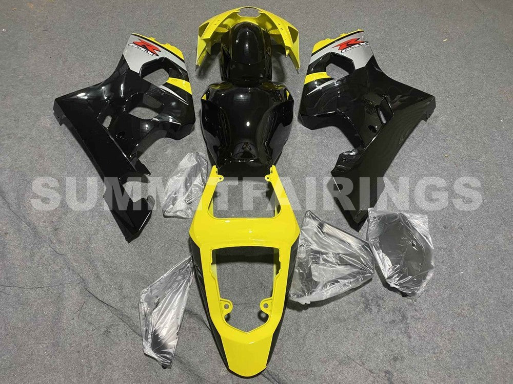 Fairings For Suzuki GSXR 600 750 Yellow & Black GSXR (2004-2005)