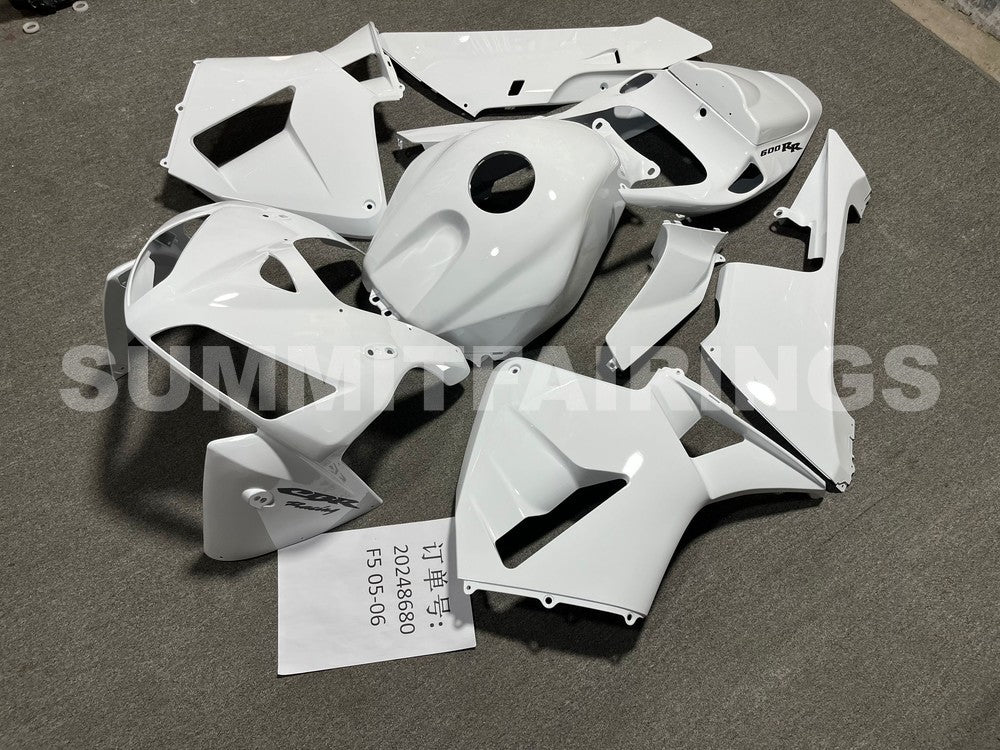 Fairings For Honda CBR 600 RR Pure White (2005-2006)