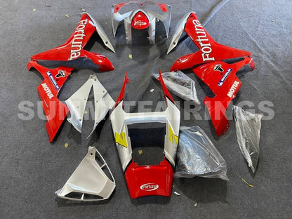 Fairings For Yamaha YZF-R1 Red Silver Fortuna (2002-2003)