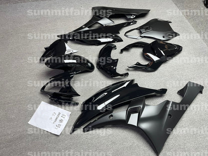 Fairings For Yamaha YZF-R6 Contrast Black R6 (2006-2007)