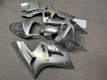 Fairings For Kawasaki ZX6R 636 Silver Ninja (2003-2004)