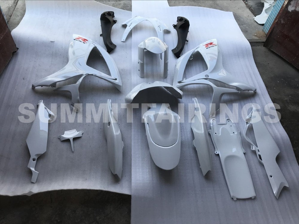 Fairings For Suzuki GSXR 600 750 White GSXR (2006-2007)