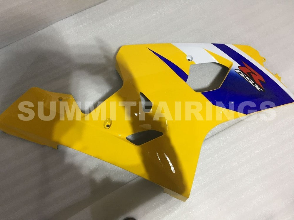 Fairings For Suzuki - GSXR600-750 K4 04-05 Blue Yellow