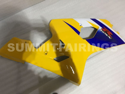 Fairings For Suzuki - GSXR600-750 K4 04-05 Blue Yellow
