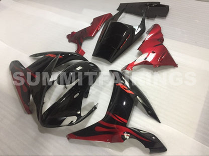 Fairings For Yamaha YZF-R1 Black Red Tribal R1 (2002-2003)