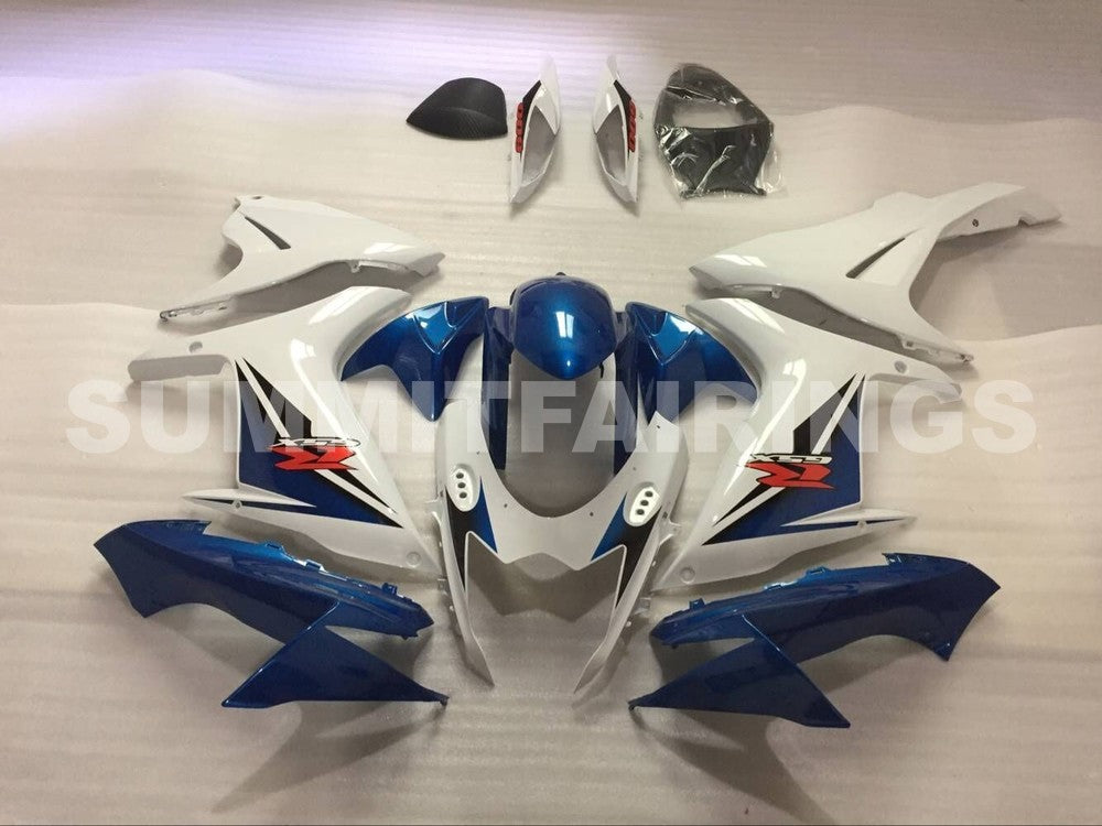 Fairings For Suzuki GSX-R600 / 750, 2011-2021 - White & Blue