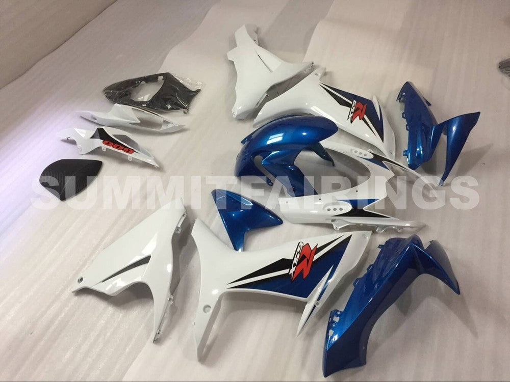 Fairings For Suzuki GSX-R600 / 750, 2011-2021 - White & Blue