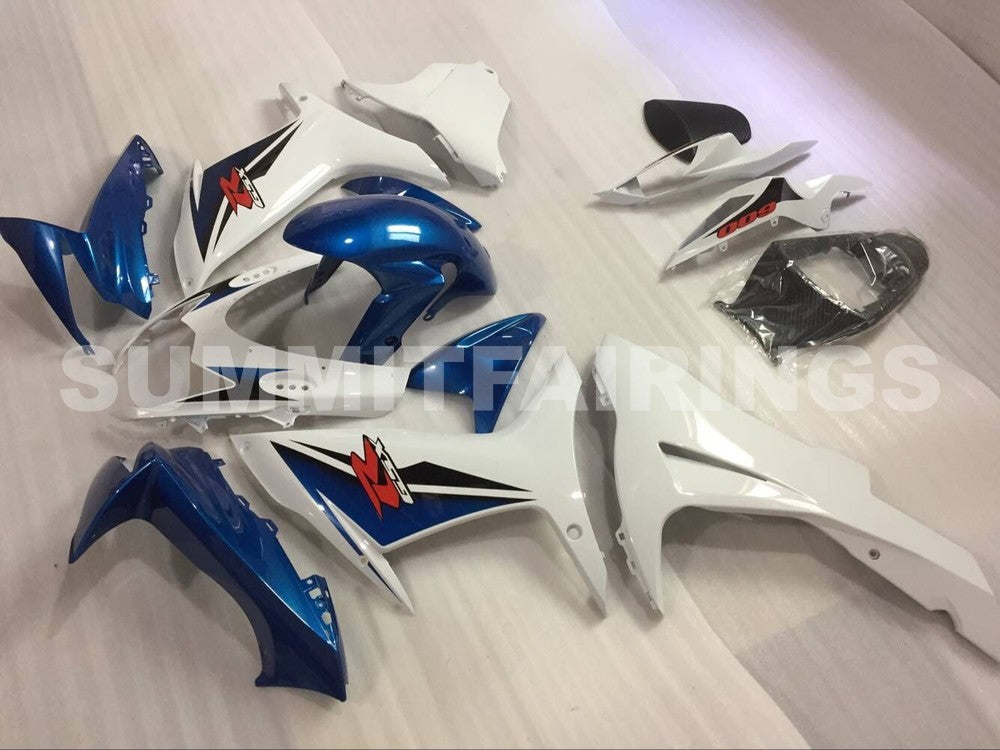 Fairings For Suzuki GSX-R600 / 750, 2011-2021 - White & Blue