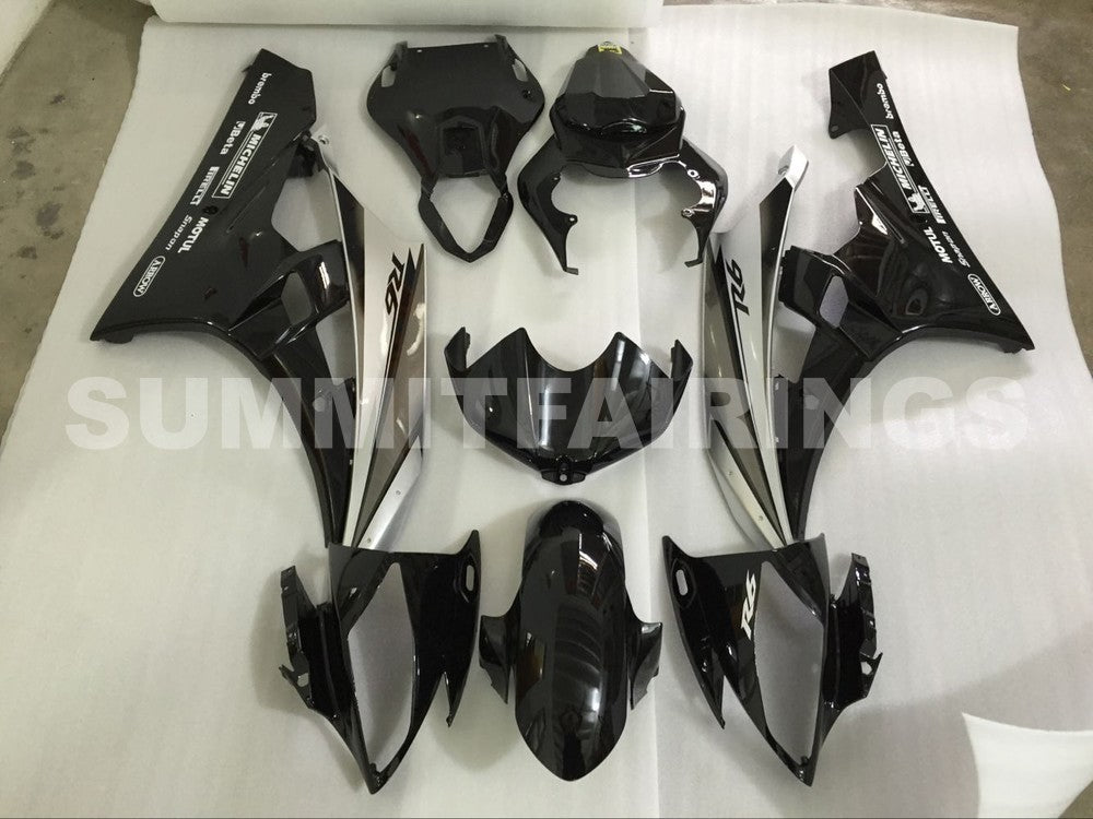 Fairings For Yamaha YZF-R6 Black White R6 (2006-2007)