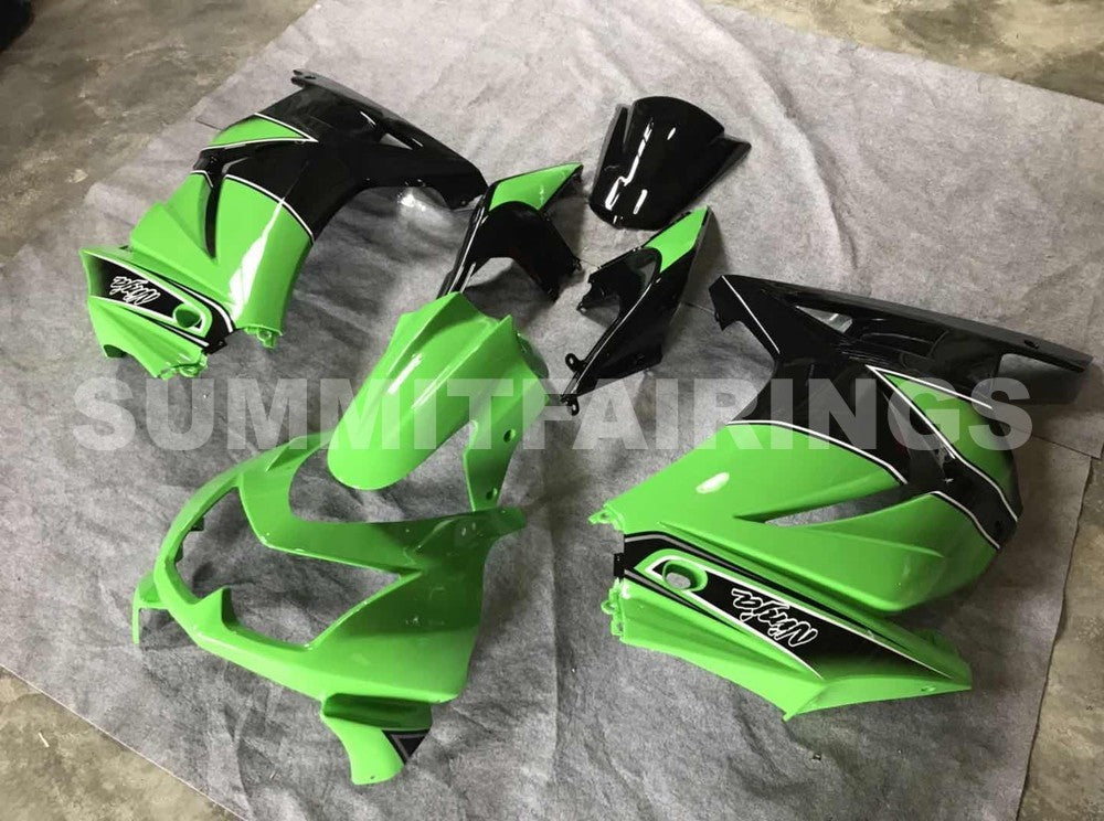 Fairings For Kawasaki Ninja ZX-250R EX250(2008-2012) Green Black