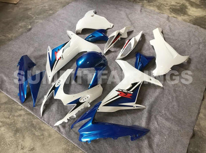 Fairings For Suzuki GSX-R600 / 750, 2011-2021 - White & Blue